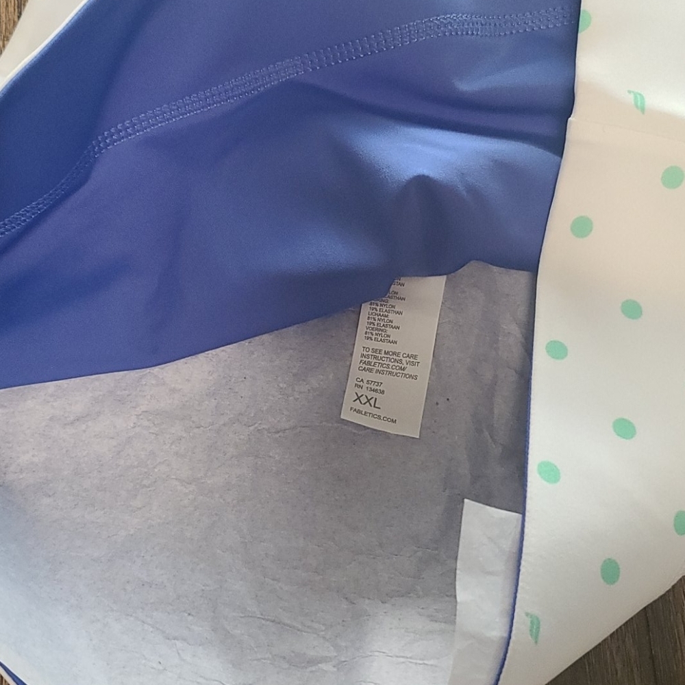 Fabletics Harlow Reversible Medium Impact Sports Bra XXL - Picture 5 of 10
